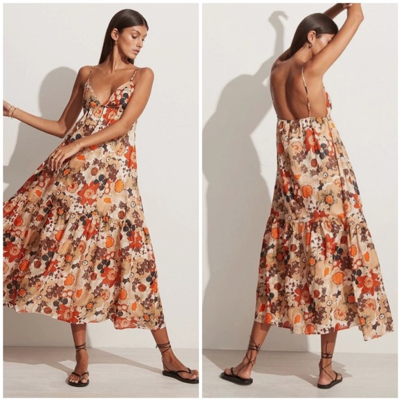 Faithfull the Brand Dresses & Skirts - Faithfull The Brand Anisha Maxi Dress Kaiya Floral Print
